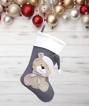 3D Teddy Stocking