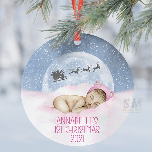 Baby Girl Bauble