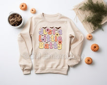 Load image into Gallery viewer, Adults &quot;Just A Little Batty&quot; Sweatshirt
