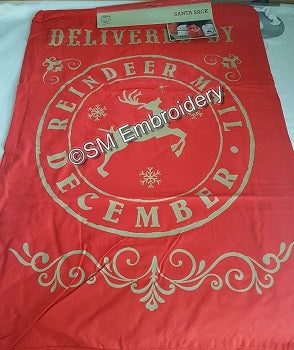 Delivered by Reindeer Mail Sack