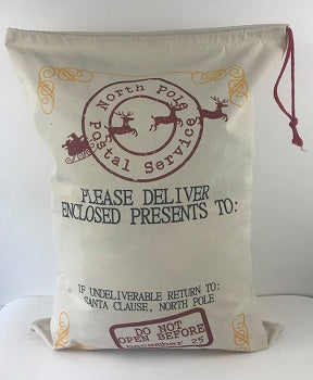 North Pole Postal Service Sack