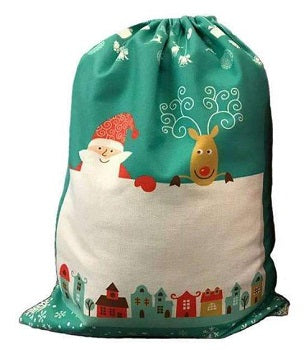 Green Christmas Sack