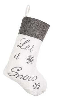 Let It Snow Stocking