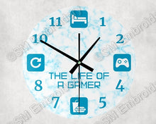 Load image into Gallery viewer, Life of a Gamer Clock