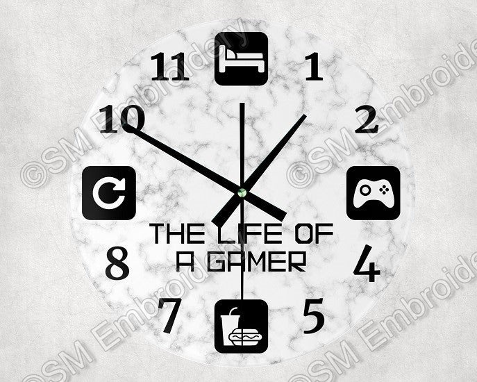 Life of a Gamer Clock