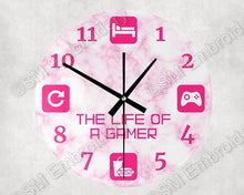 Load image into Gallery viewer, Life of a Gamer Clock