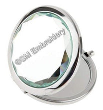 Load image into Gallery viewer, Crystal Compact Mirror