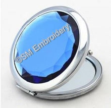 Load image into Gallery viewer, Crystal Compact Mirror