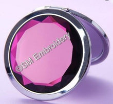 Load image into Gallery viewer, Crystal Compact Mirror