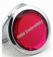 Load image into Gallery viewer, Crystal Compact Mirror