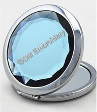 Load image into Gallery viewer, Crystal Compact Mirror