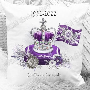 Crown On A Pillow Cushion